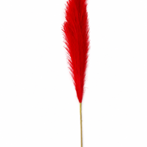 Artificial Red Pampas Grass stem