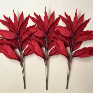 Short Stem leaves Red