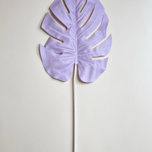 Monstera Leaf Purple