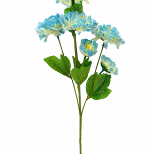 Silk Chrysanthemums – Sky Blue