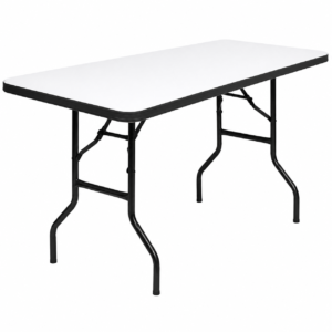 6 FT Folding PVC Event Table – White Top
