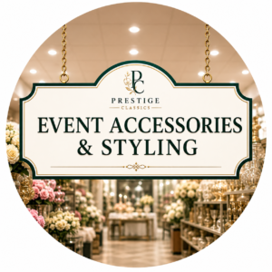 EVENT ACCESSORIES AND STYLING