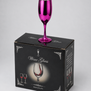 Pink Champagne Glass