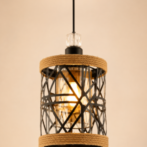 Black Metal Rattan