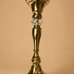 Gold Pillar Candelabra